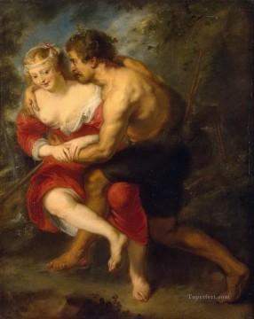 Pedro Pablo Rubens Painting - Escena pastoral 1638 Peter Paul Rubens